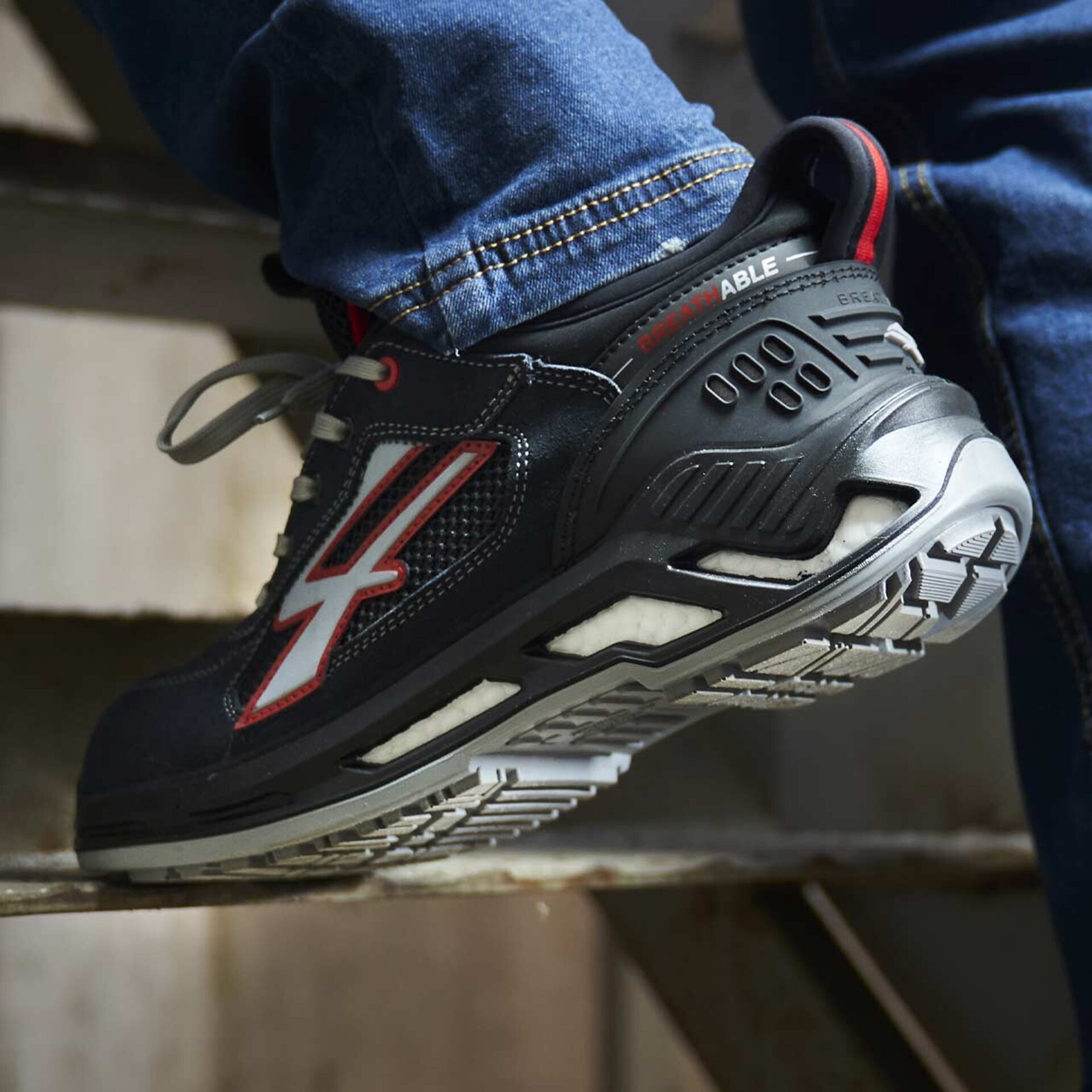 U-POWER ZAPATO DE SEGURIDAD GANG S1P SRC ESD - 3