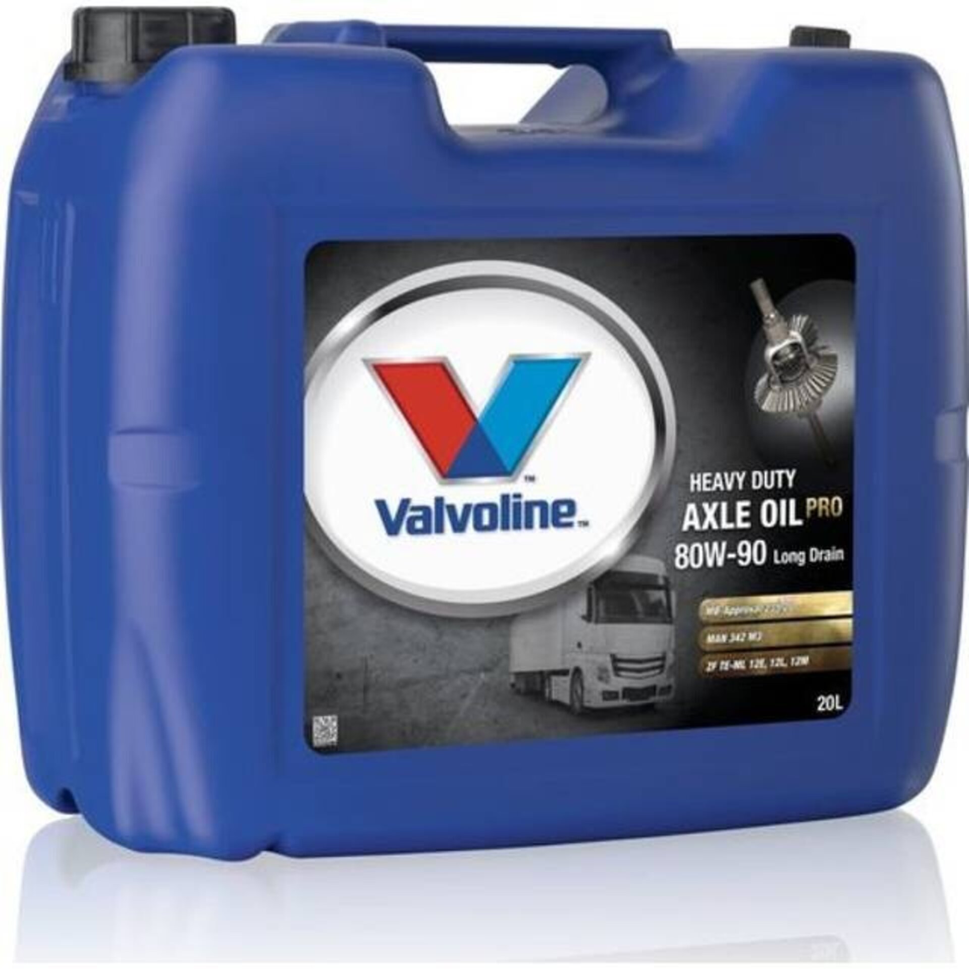 VALVOLINE LIGHT & HEAVY DUTY AXLE OIL GL-5 80W90 20L - 1