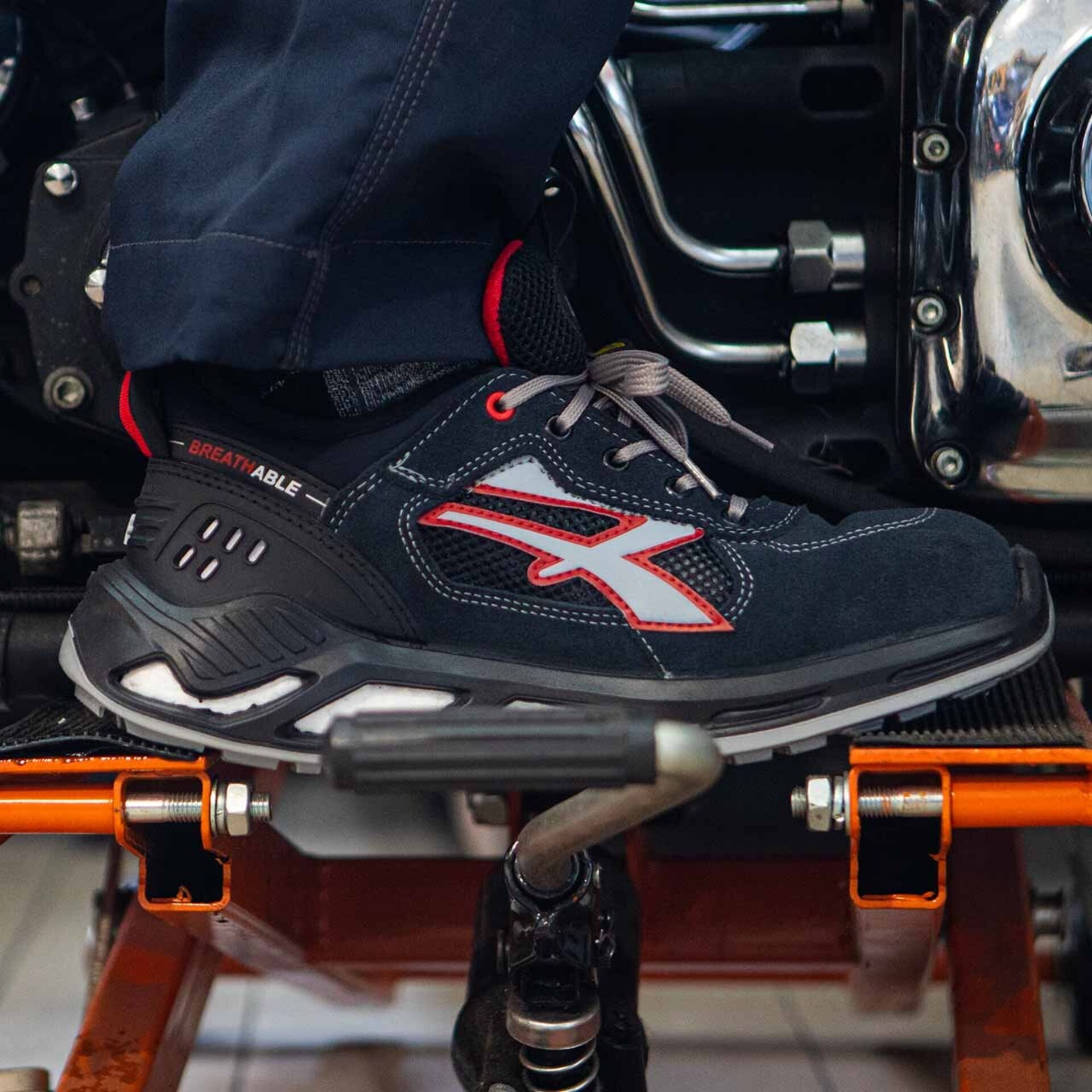 U-POWER ZAPATO DE SEGURIDAD GANG S1P SRC ESD - 4
