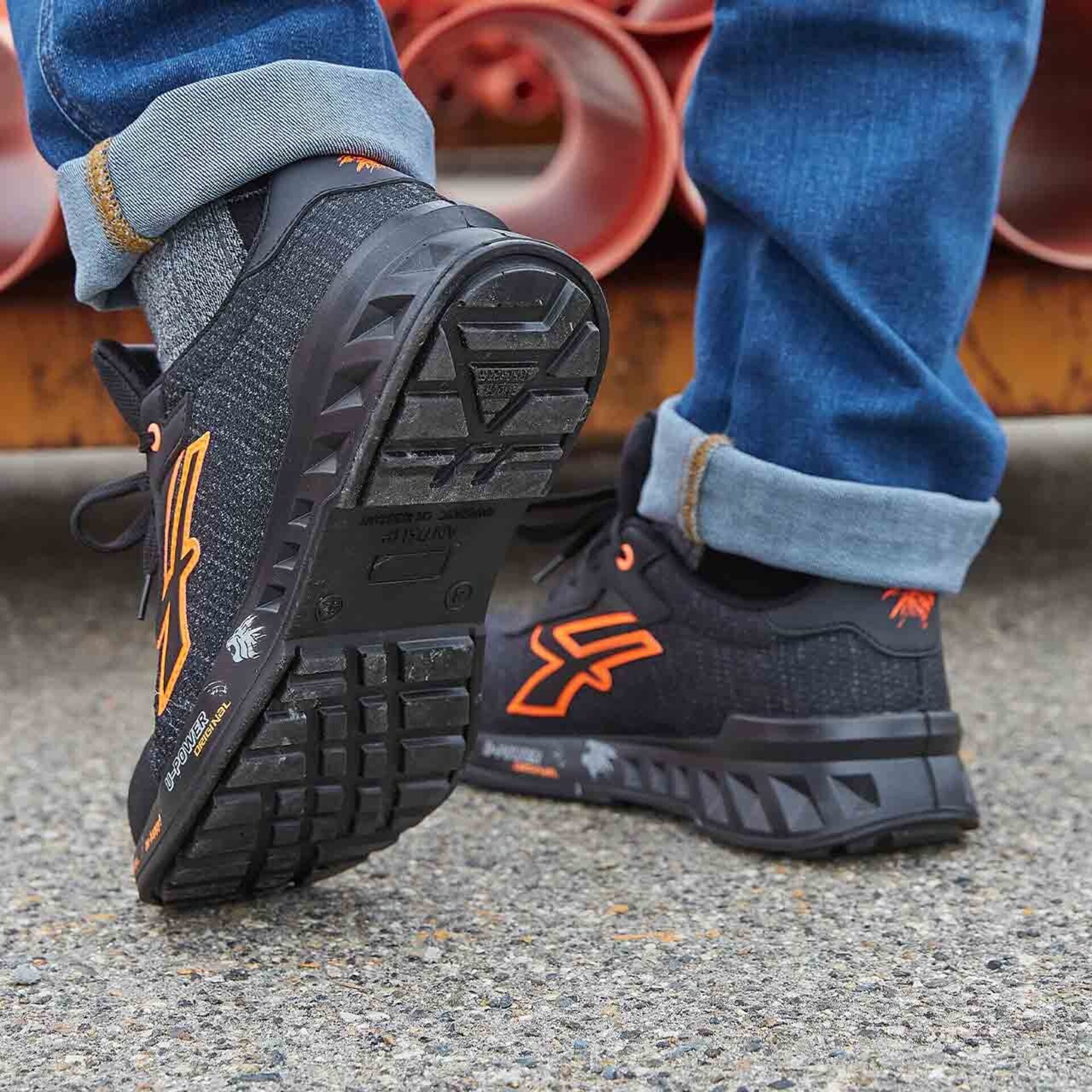 U-POWER ZAPATO DE SEGURIDAD BRUCE S1P SRC ESD - 4